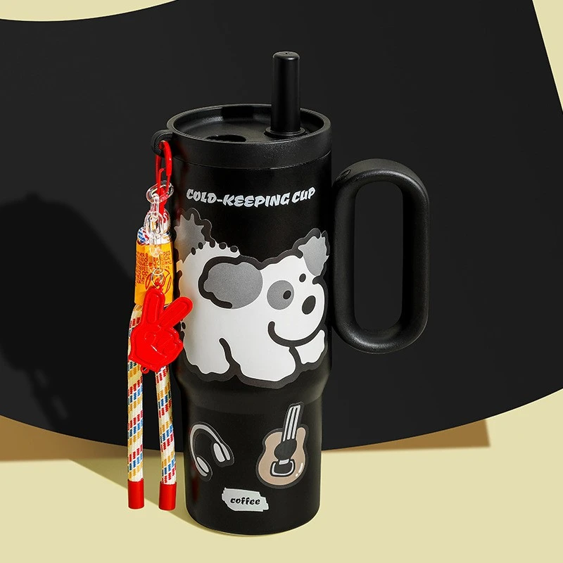 Travel Mug With Straw high quality